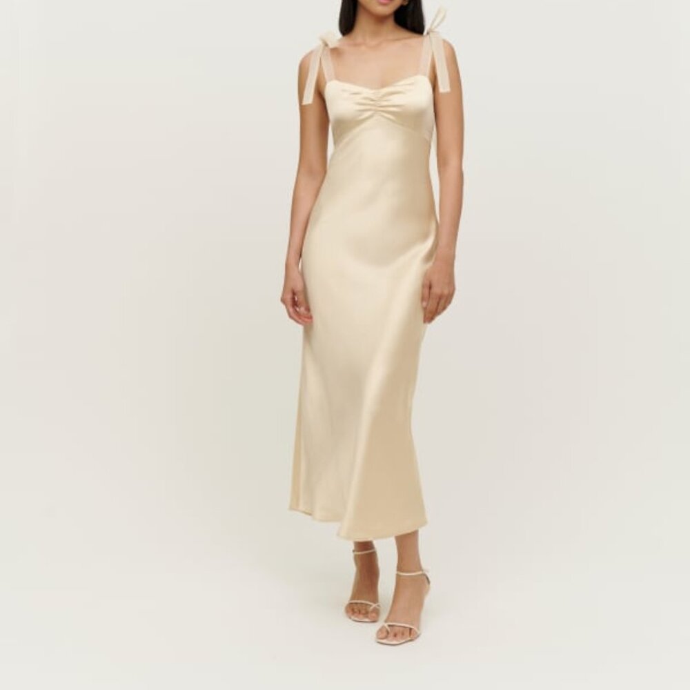 Reformation Alene Silk Dress size 6